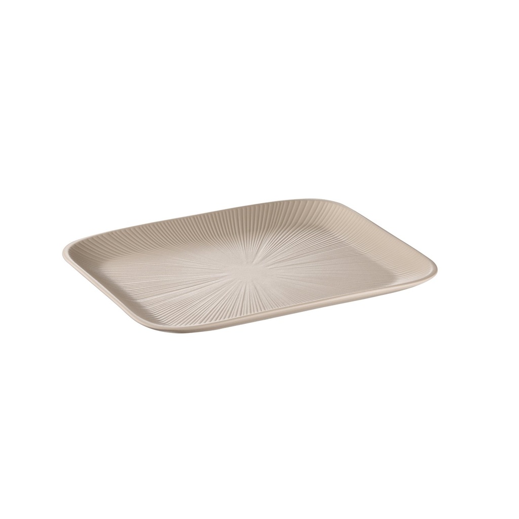 Melamine Schaal GN 1/2 32.5x26.5x2.5cm Nero Zand