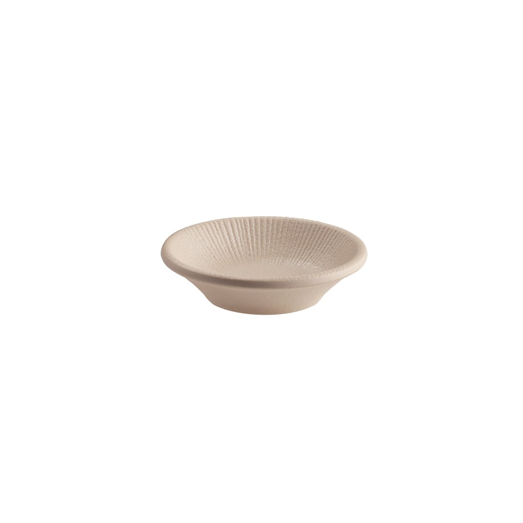 Melamine schaaltje 8.0x8.0x2.0cm 0.03 liter Nero zand
