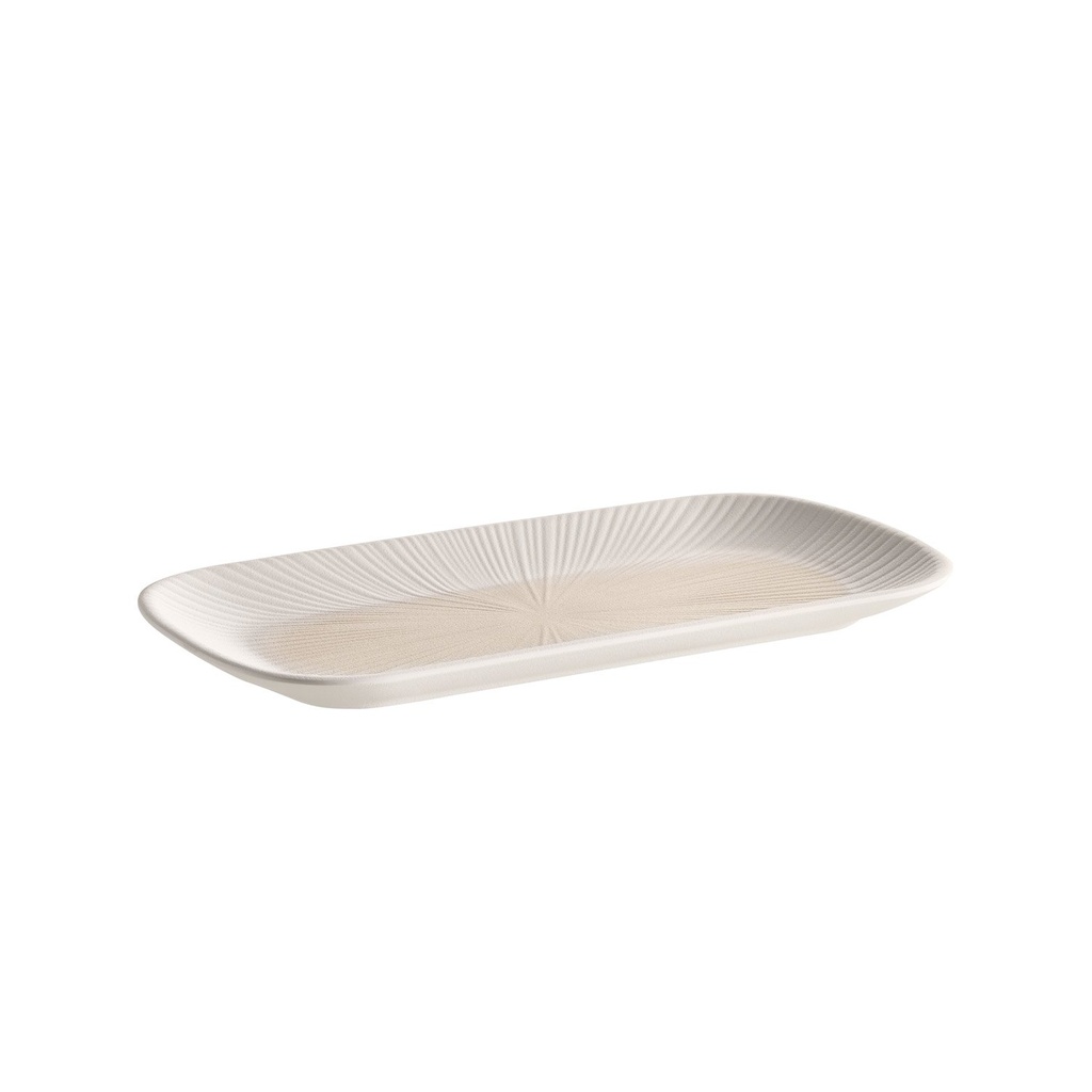Serveerschaal GN 1/3 32.5x17.6x2.5cm Blush wit beige blush