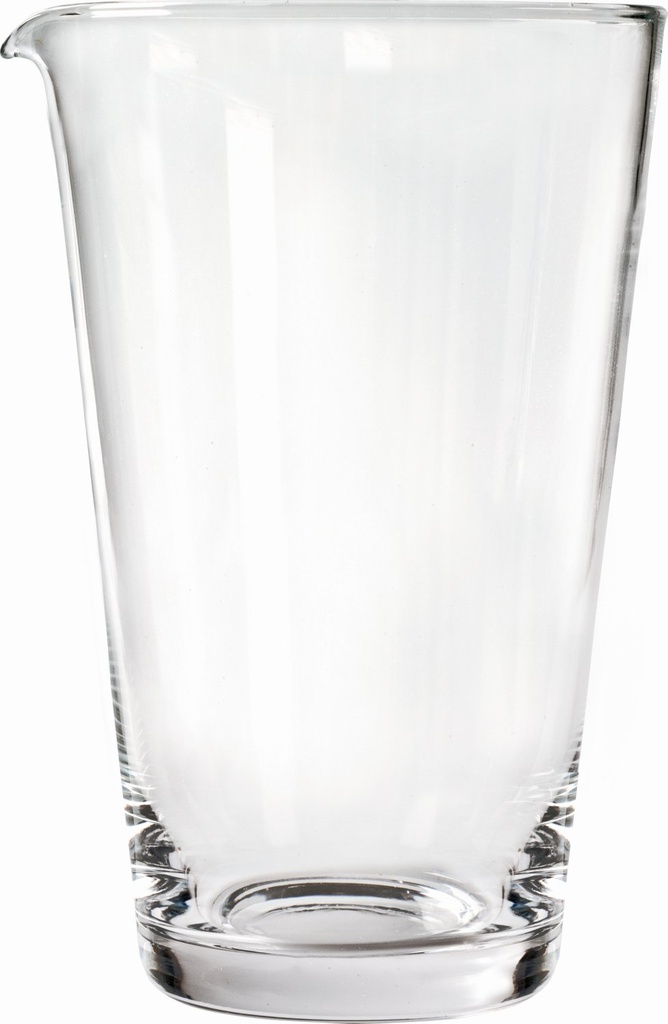 Cocktail mengglas met schenktuit zware kwaliteit 1.0 liter Ø11.5xH19.0cm