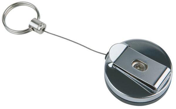 Sleutelhanger met kurkentrekker en flesopener set van 2 5.0x4.0x2.0cm roestvrij staal