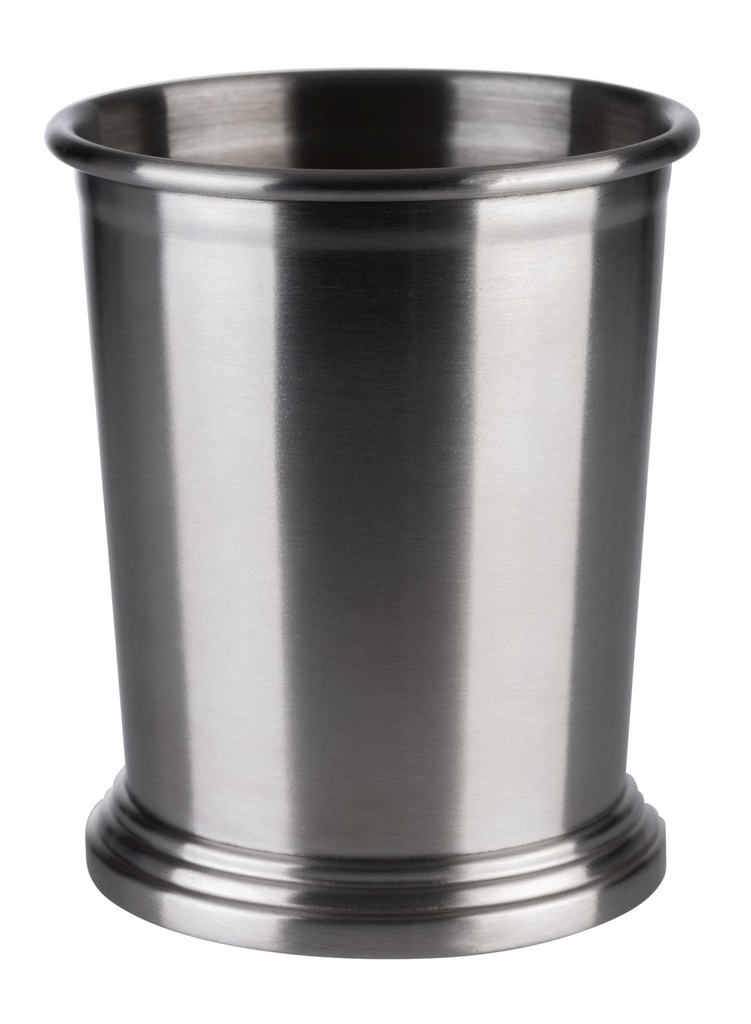 Tonvormige Julep mok 0.35 liter Ø 8.5x10.0cm rvs mat