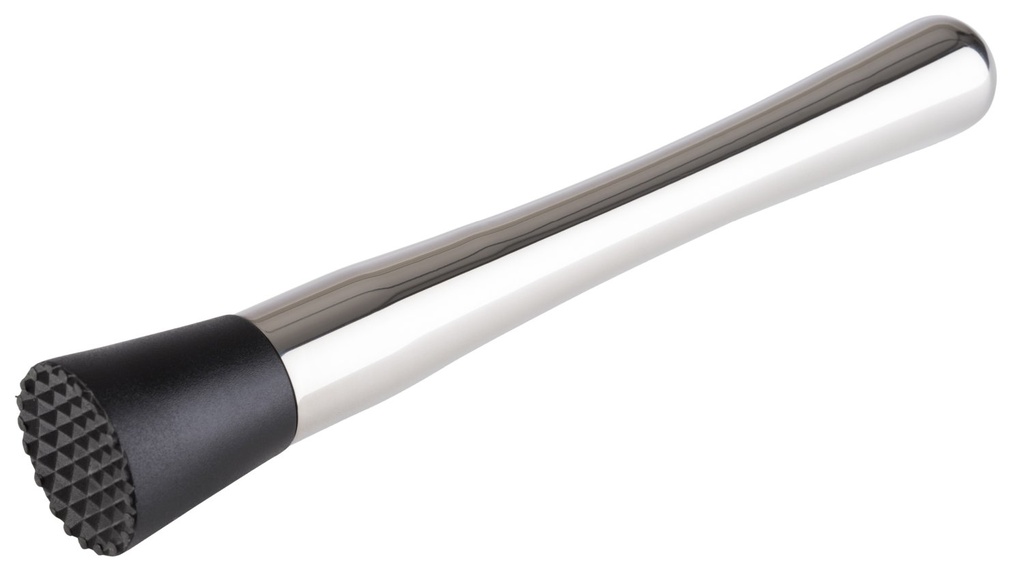 Muddler 3.5x3.5x20.5cm RVS Polystyreen