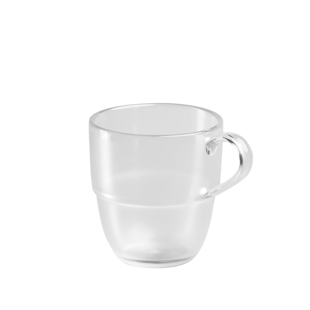 mok Teatime transparant Ø8.5xH9.0cm 250.0ml Polypropyleen