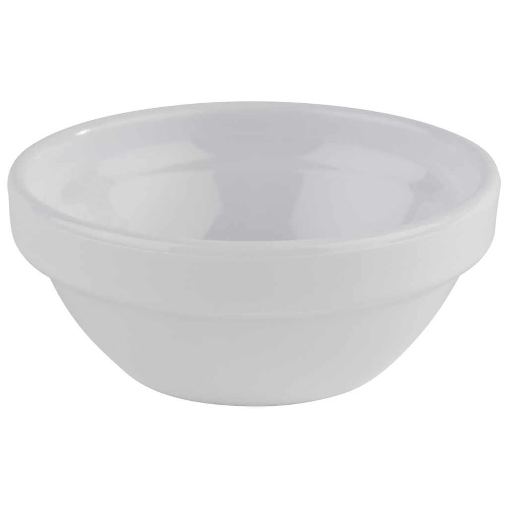 Mini schaaltje 6.0x6.0x2.5cm 20.0ml Friendly PET wit 12 stuks