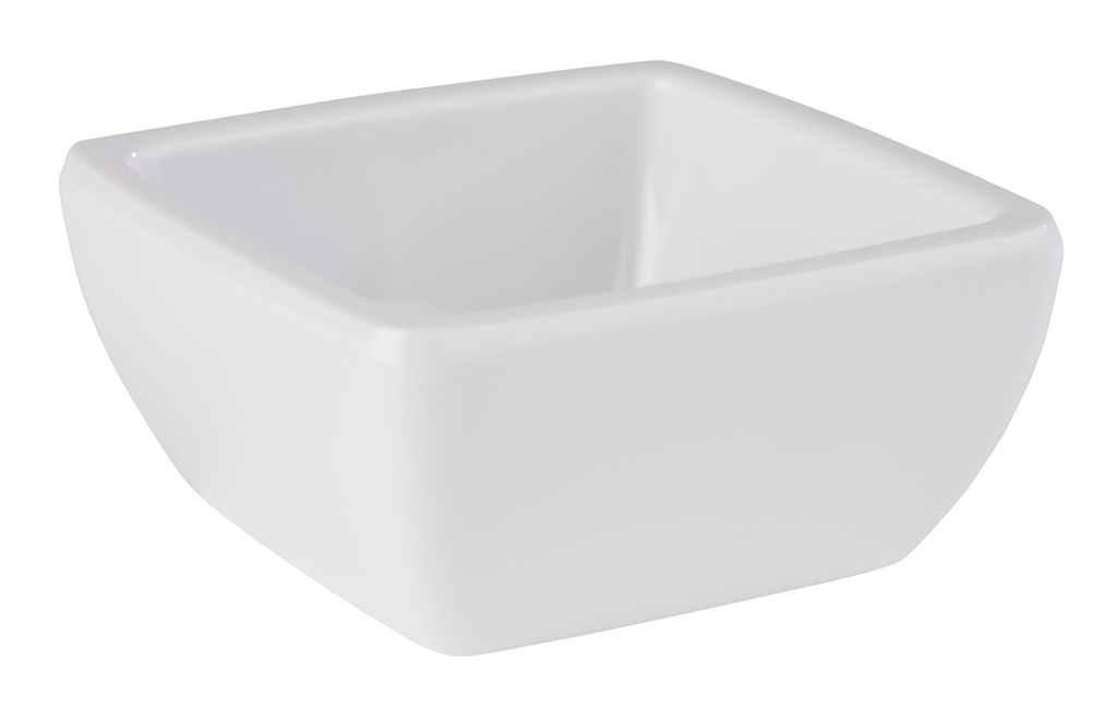 Kom PET 6.5x6.5x3.0cm 0.05 liter Friendly wit set van 6