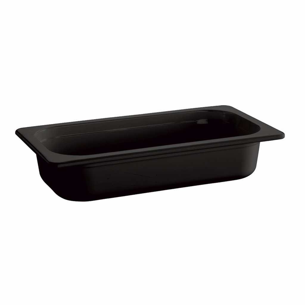 GN 1/3 bak 2.0 liter 32.5x17.6x6.5cm Friendly PET zwart