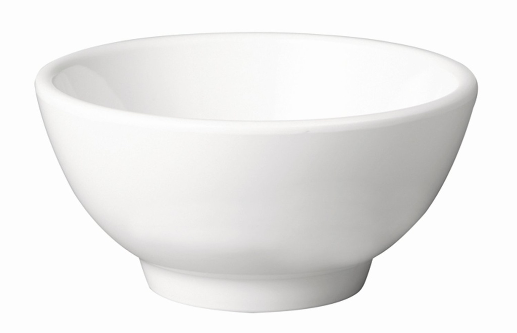 Kom Ø 5.5 cm H 4.0 cm 0.02 liter 6.0x6.0x3.5cm Pure melamine wit