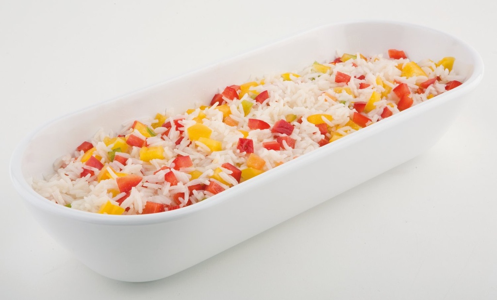 Kom 1.5 liter 38.5x15.5x7.5cm Pure wit melamine