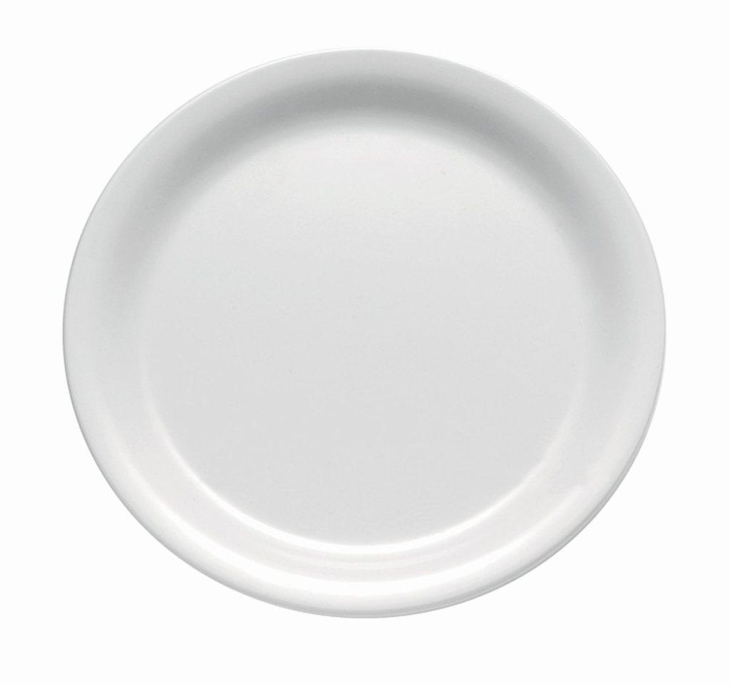 Melamine Bord 26.6x26.6x2.5cm Casual Wit