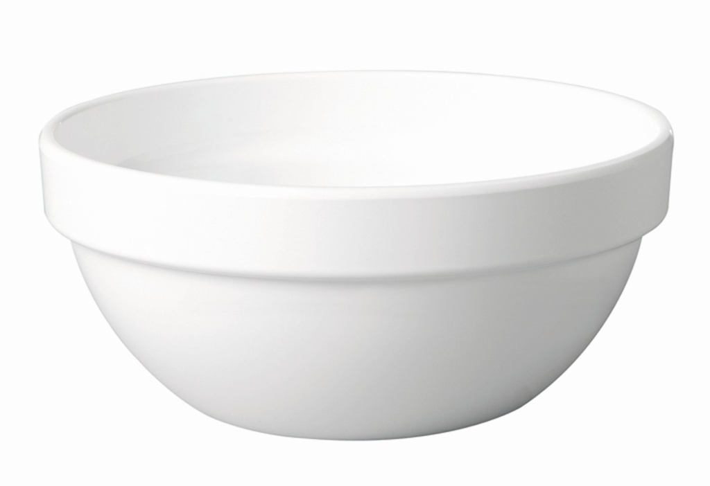 Kom 1.8 liter Ø 20.0 x H 9.0cm Casual Maxi Melamine Wit