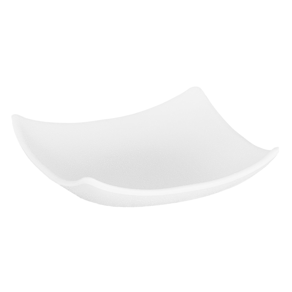 Kom 10.5x10.5x3.0cm 0.06 L Zen melamine wit steenlook