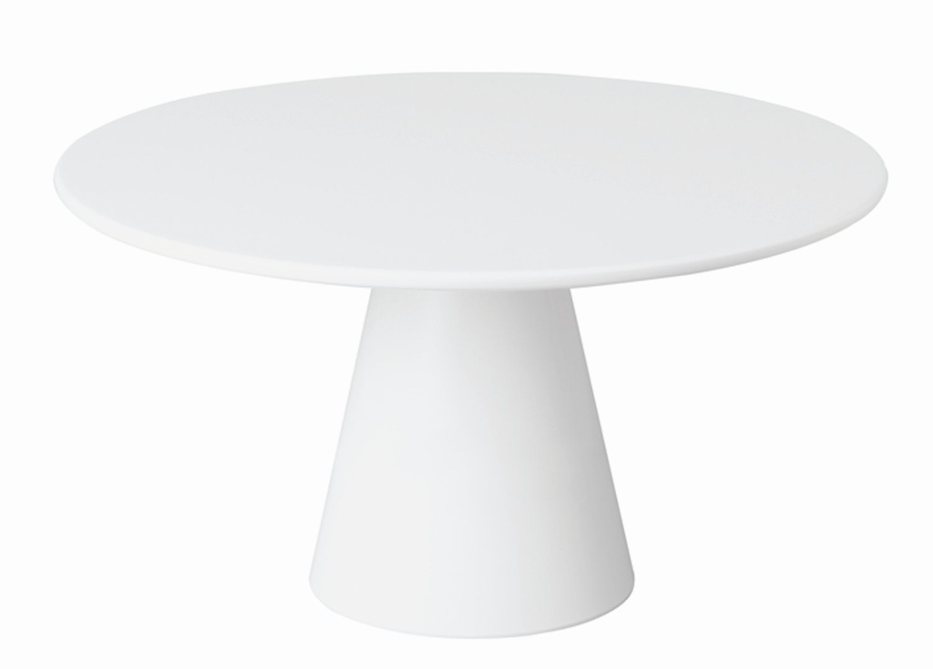 Taartbord Ø 31.0x16.0cm hoog Casual wit melamine