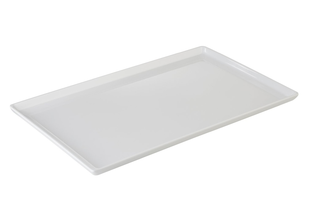 Serveerschaal GN 1/1 Float 53.0x32.5x3.0cm melamine wit
