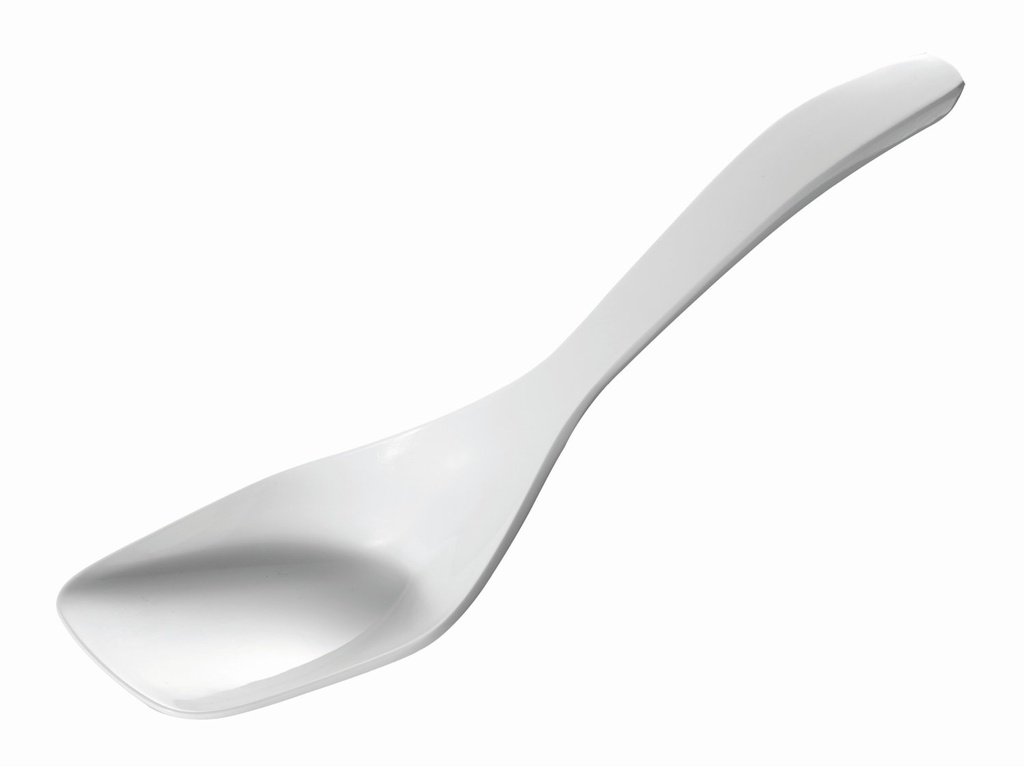 Melamine Serveerlepel 7.0x6.5x26.5cm Profi wit