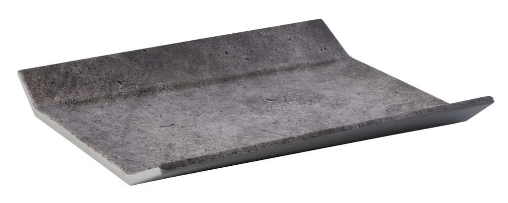 Inzetschaal GN 1/2 32.5x26.5x3.5cm Element look betonlook melamine
