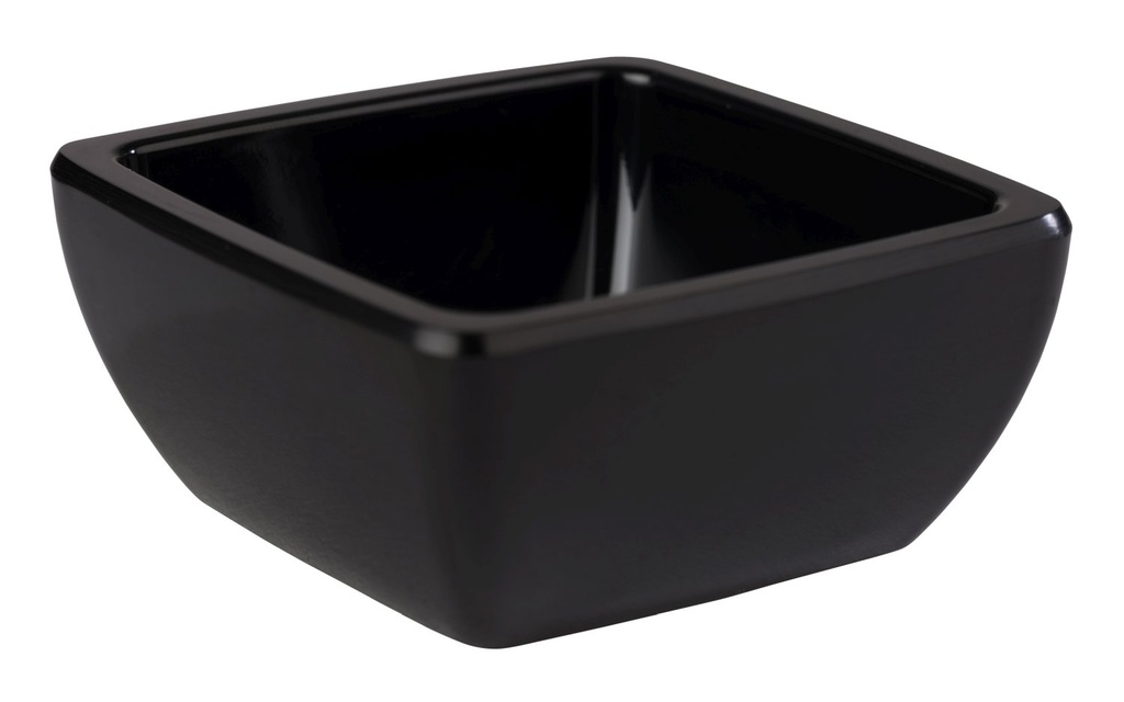 Kom 6.5x6.5x3.0cm 0.05 L melamine Pure zwart