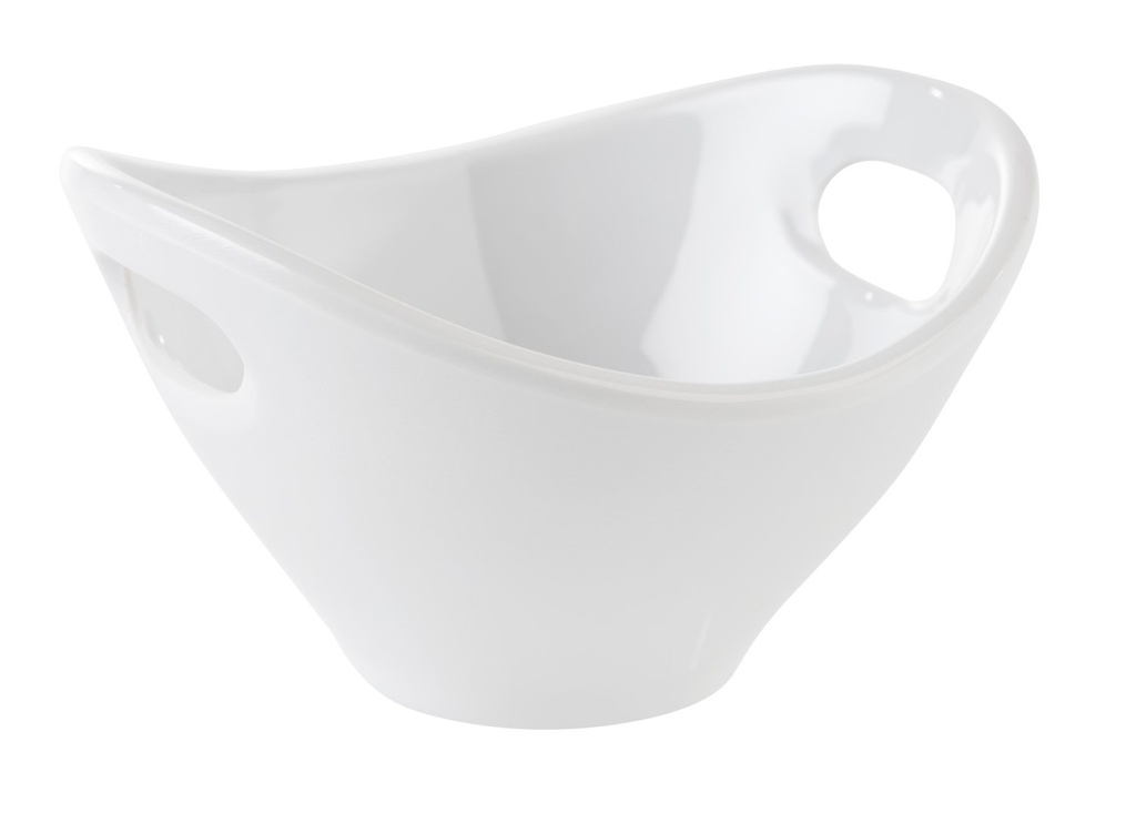 Mini melamine kom wit 9.5x9.0x5.5cm 0.09 liter 20 stuks