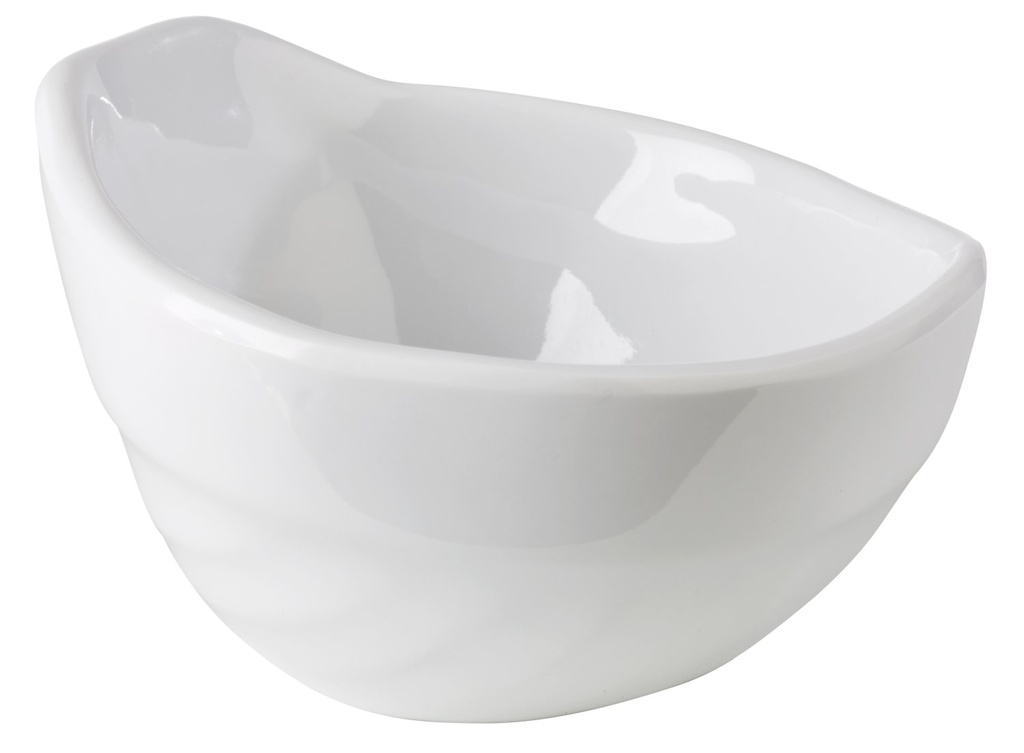 Mini kom 0.05 liter 7.5x7.0x4.5cm wit melamine