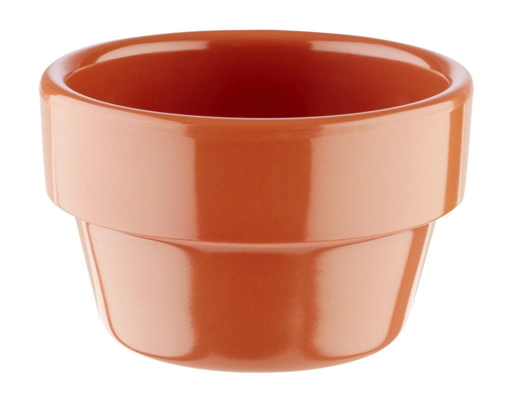 Melamine Dipkom Bloempot 0.04 liter 6.0x6.0x3.5cm Terracotta