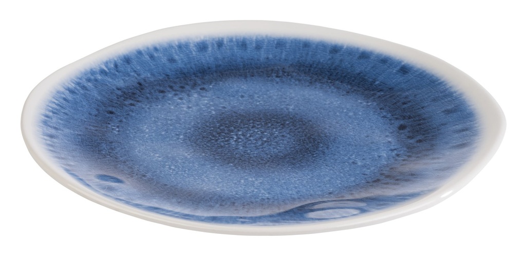 bord Ø 21.5x2.0cm Oceaan Blauw Melamine