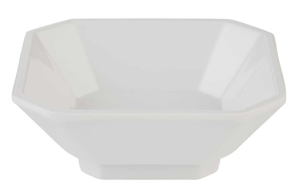 Mini kom 8.0x8.0x3.0cm melamine wit