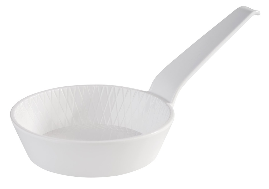 Mini Kom 8.5x15.5x2.5cm 0.07 liter Wit met handvat Set van 48 stuks Melamine