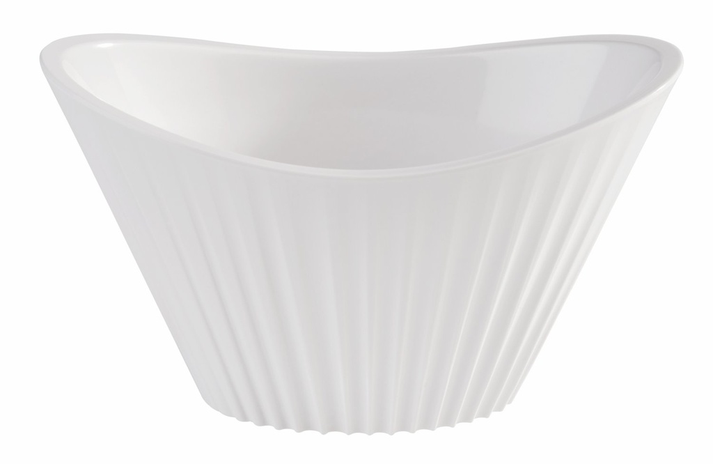 Mini kom 0.07 liter 9.5x5.5x5.5cm melamine wit