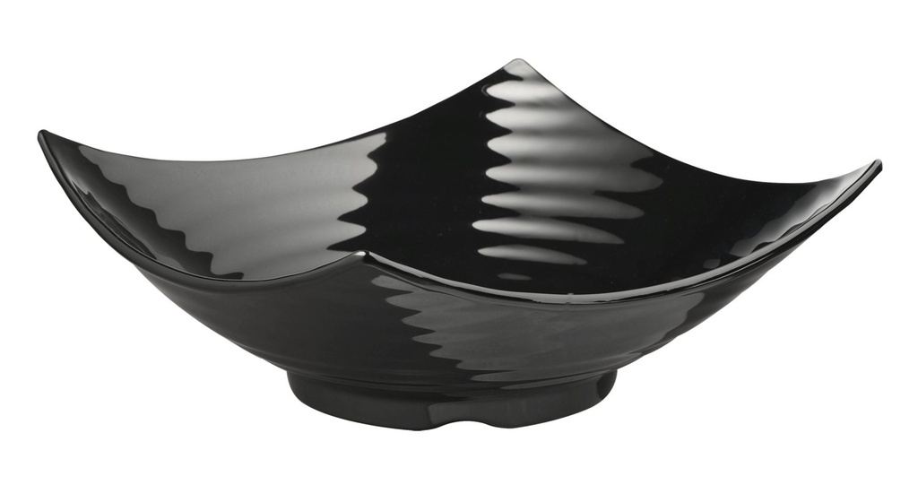 Buffetschaal 32.5x32.5x12.0cm 3.0 liter Global Buffet zwart melamine