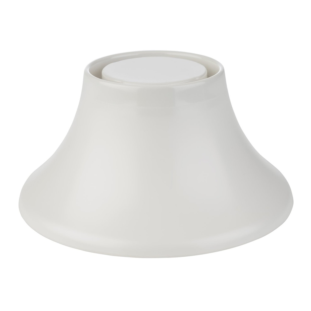 Standaard Melamine met Antislipring en Locksysteem 16.5x16.5x8.0cm Frida Wit