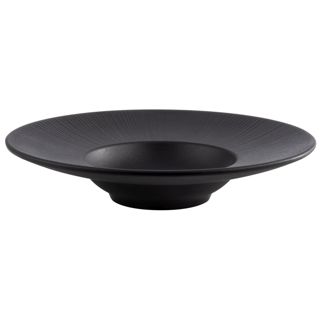 Melamine Bord 29.0x29.0x6.0cm 14.0cm 0.3 liter Nero Zwart