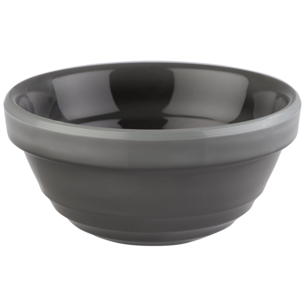 Kom 0.06 liter Ø7.5x3.5cm Emma melamine grijs