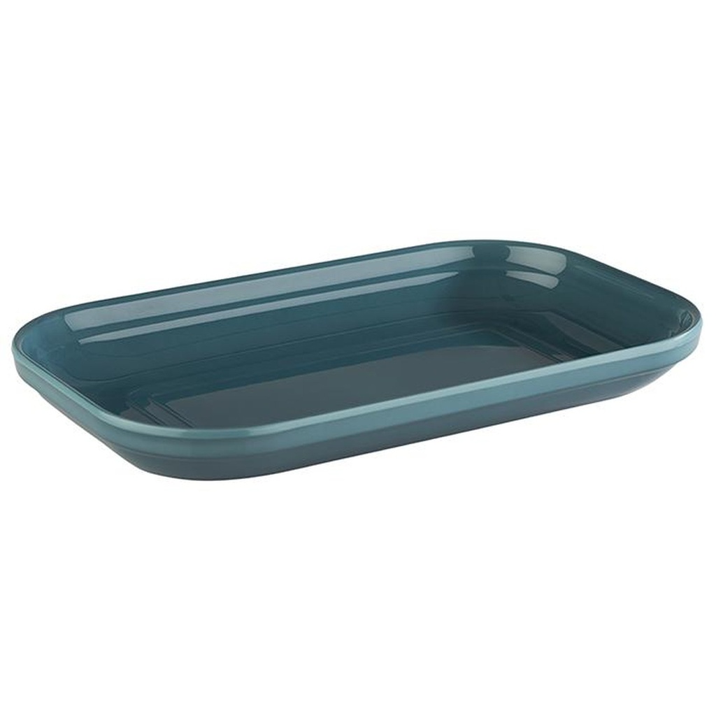 GN 1/4 schaal 26.5x16.2x3.0cm Emma turquoise melamine