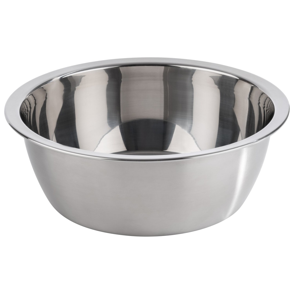 inzetschaal Ø 26.0x9.0cm hoog 3.0 liter RVS 18/8