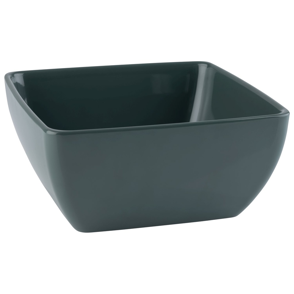Kom Melamine 19.0x19.0x9.0cm 1.5 liter Pure Olijfgroen