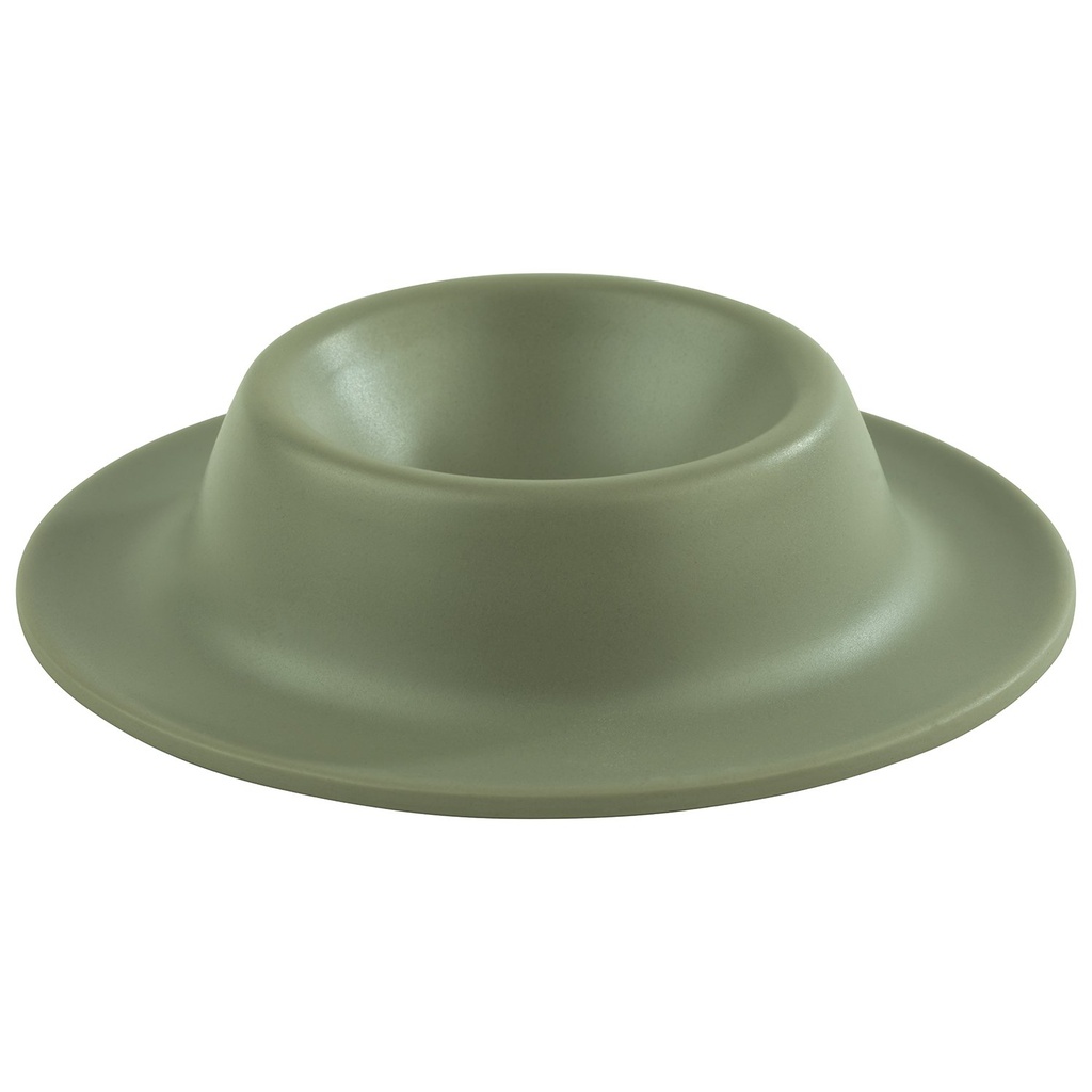 Eierhouder voor 4 eieren 8.5x8.5x4.5cm Eggy melamine groen mat