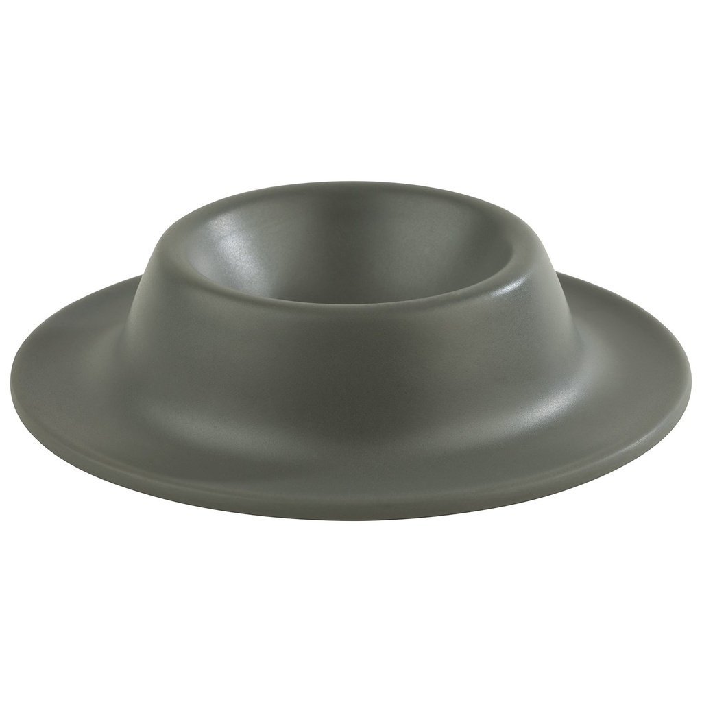 Eierhouder set van 4 8.5x8.5x4.5cm Eggy grijs mat melamine