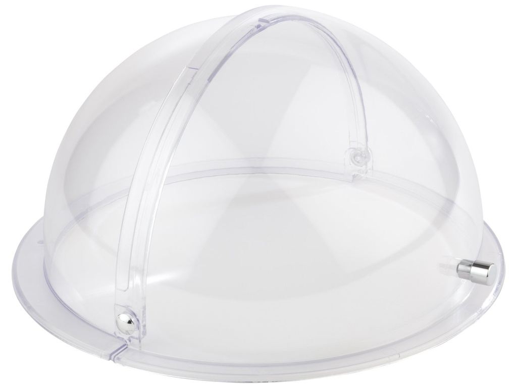 Roldeksel 38.0x38.0x20.0cm Pure Focus transparant