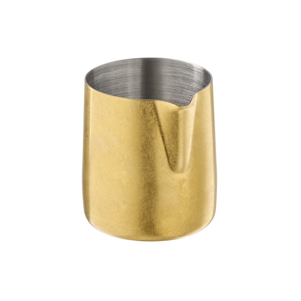 Schenktuit 150.0 ml 6.0x6.0x6.5cm Flow vintage goud PVD-gecoat 18/8 RVS
