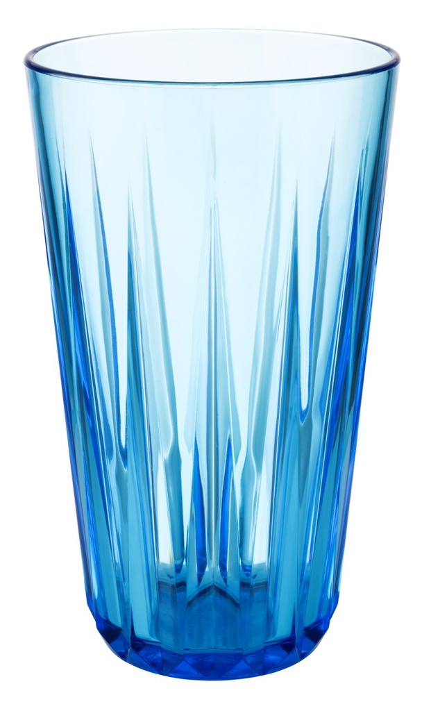 Tritan drinkbeker 0.5 liter Ø 15.5x9.0cm kristal-look hemelsblauw