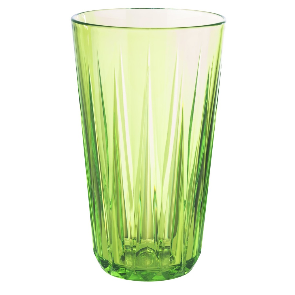 Drinkbeker 0.5 liter 9.0x9.0x15.5cm Tritan Kristal Groen