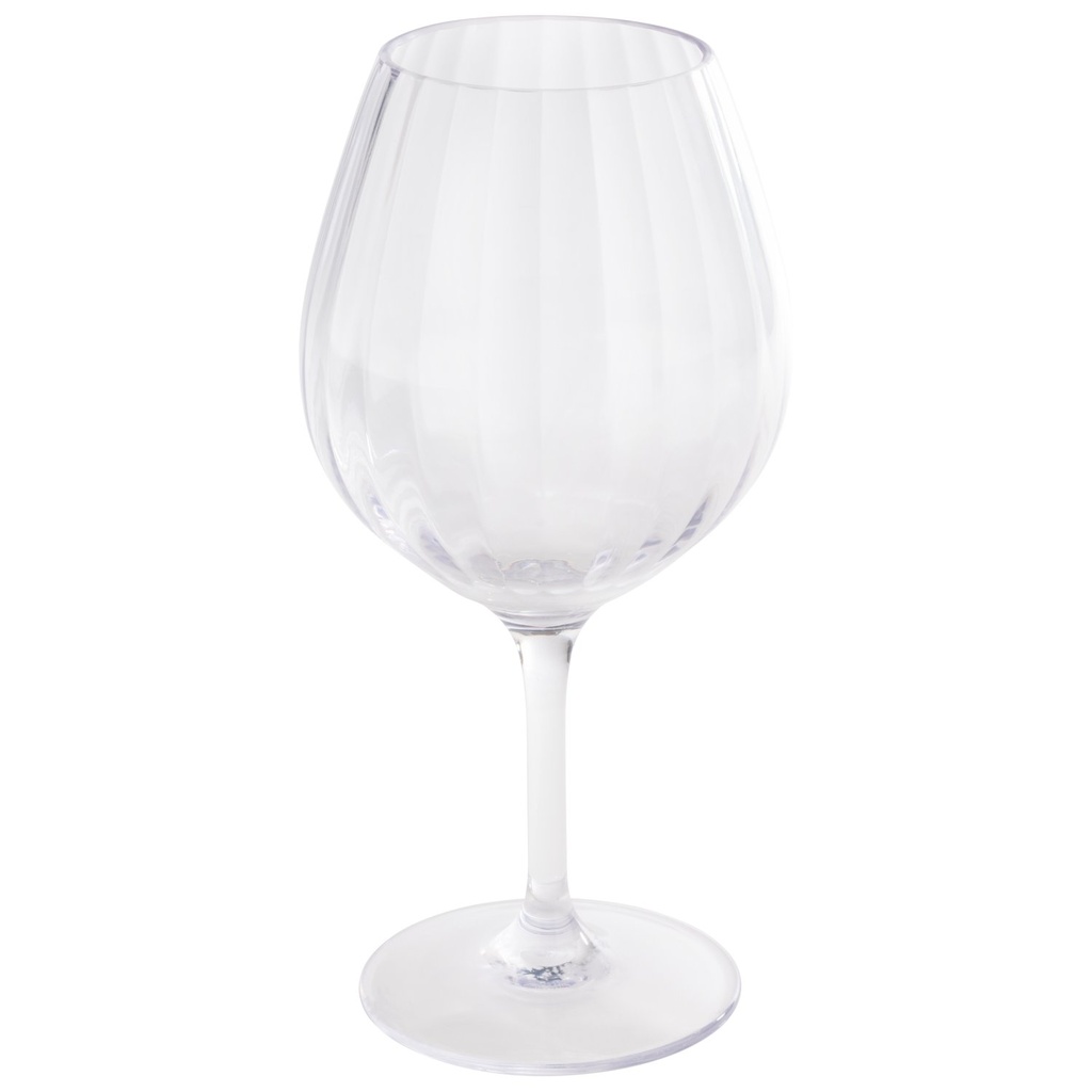 Rode wijnglas 600.0 ml 10.5x10.5x21.0cm Perfection Tritan transparant