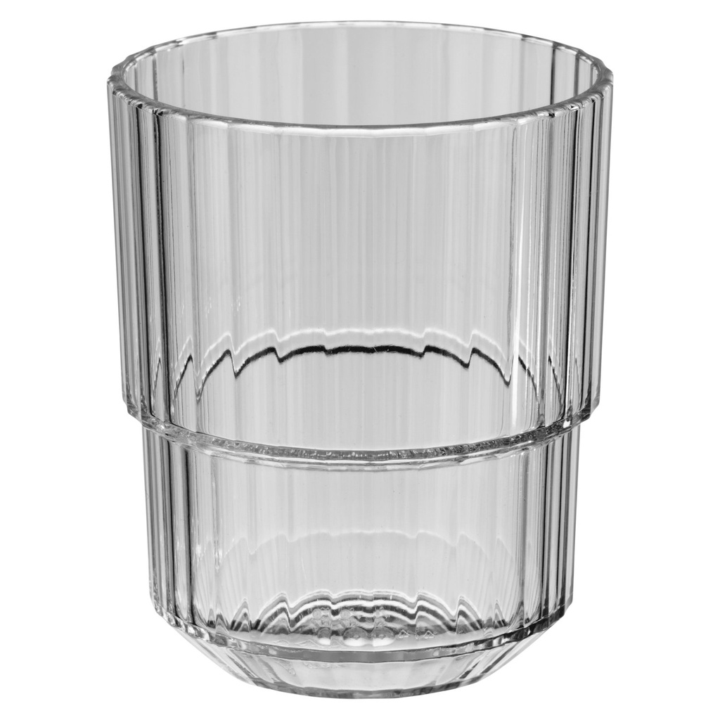Drinkglas 150.0 ml 6.5x6.5x8.0cm Linea Tritan Frans Grijs