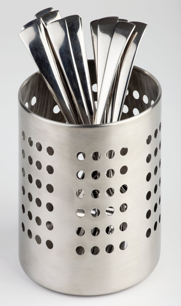 Bestekmandje 12.0x12.0x14.0cm RVS mat