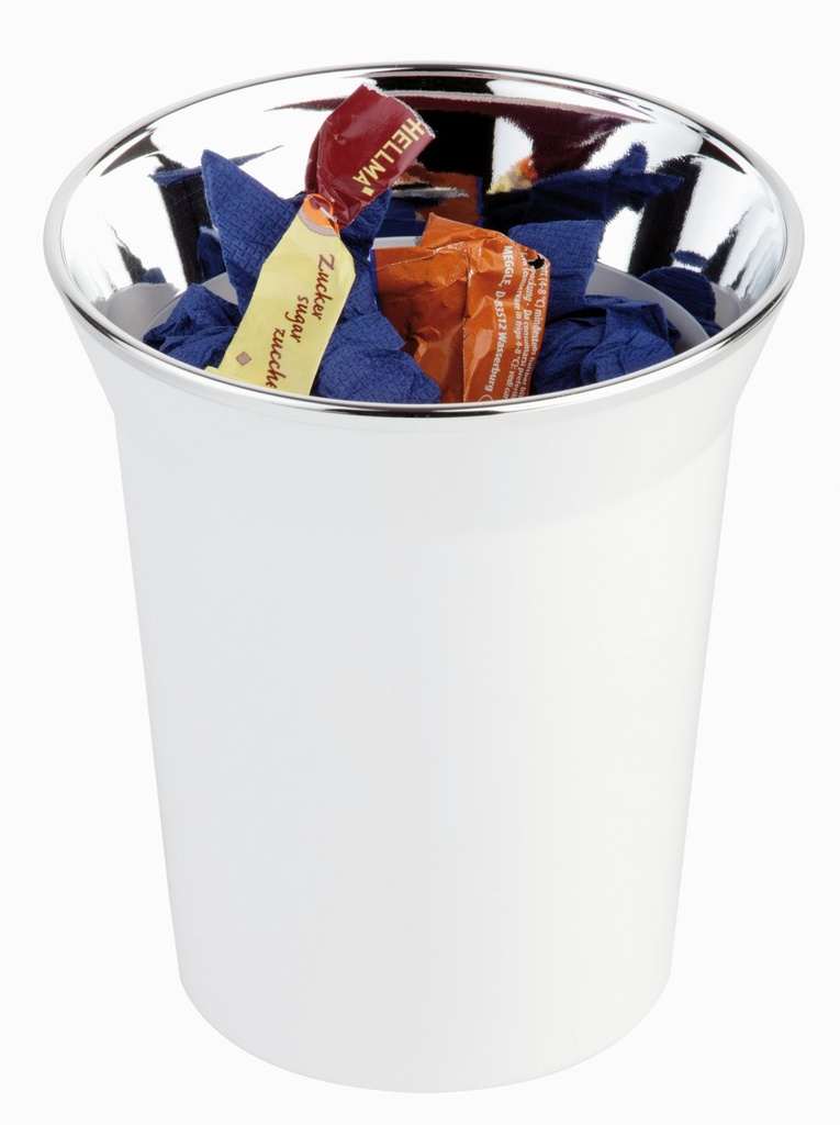 Bestekverzamelbak 13.0x13.0x15.0cm SAN wit