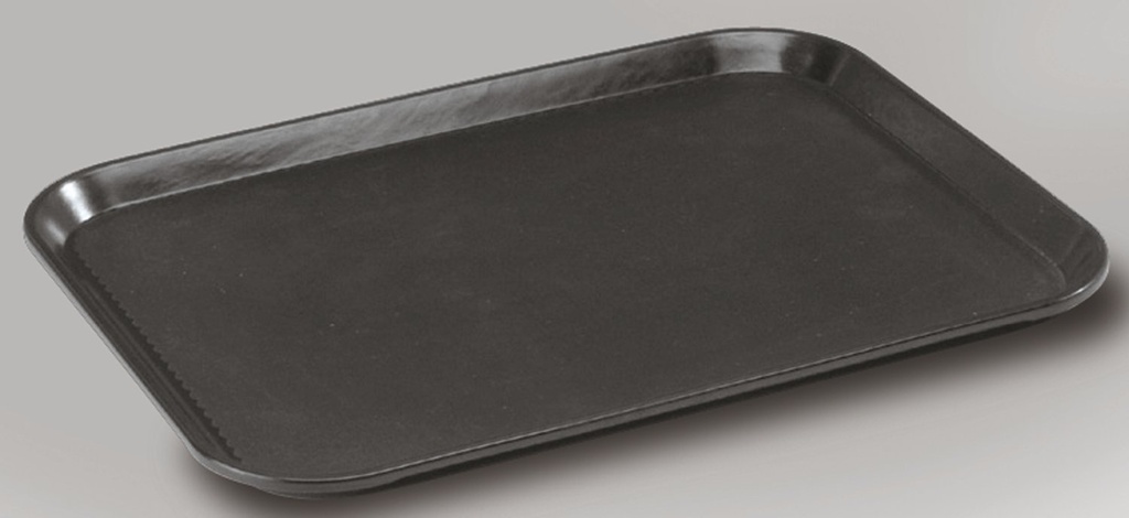 GN 1/1 Dienblad Gripzone Antraciet Antislip Oppervlak 53.0x32.5x2.0cm Glasvezelversterkt Kunststof