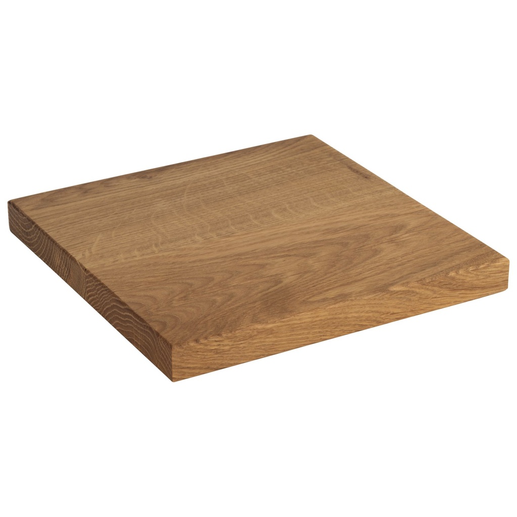 Buffetplank 20.0x20.0x2.0cm Perfecto Geolied eiken