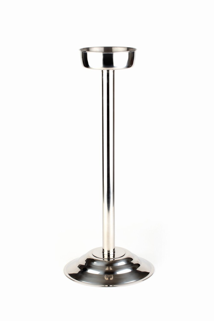 Wijnkoeler Standaard 28.0x28.0x70.0cm 18/8 RVS gepolijst zware voet