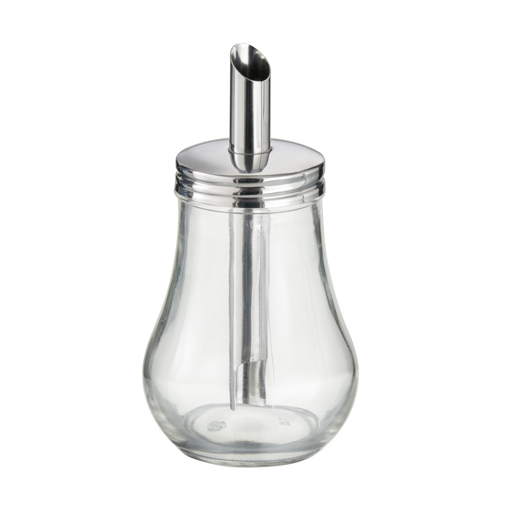 Suikerdispenser Rond 250.0 ml 8.4x15.5cm RVS Glazen