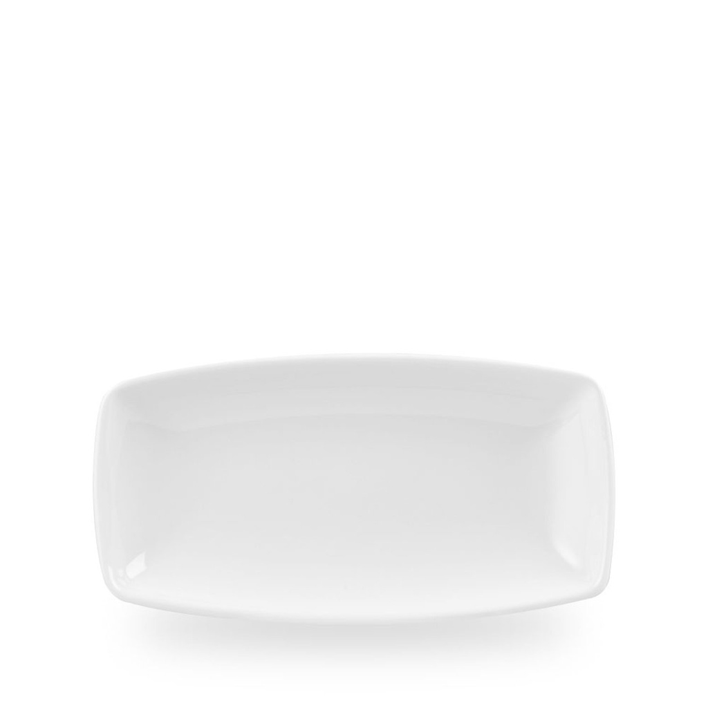 Schaal rechthoek 29.5cm x 14.0cm X Squared White Churchill